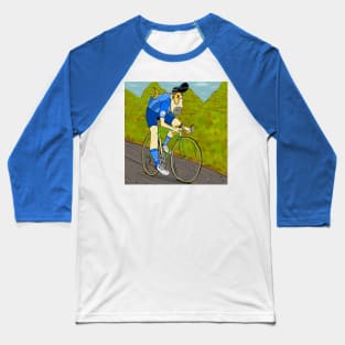 Road Cyclist Baseball T-Shirt